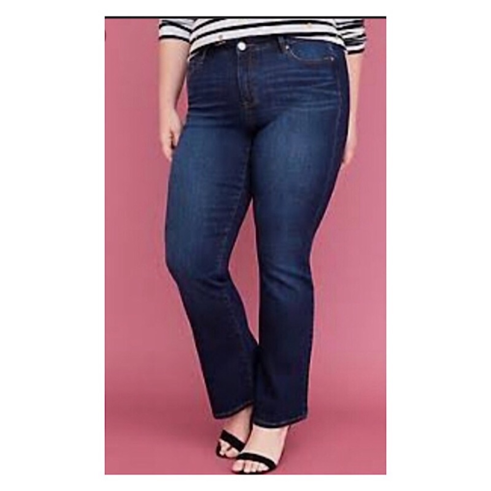 NWT Lane Bryant Low Rise Straight Size Jeans